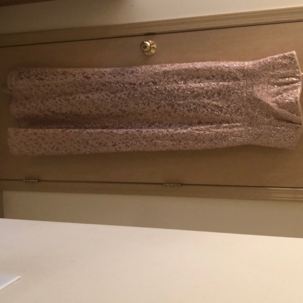 Strapless Sequence Dress